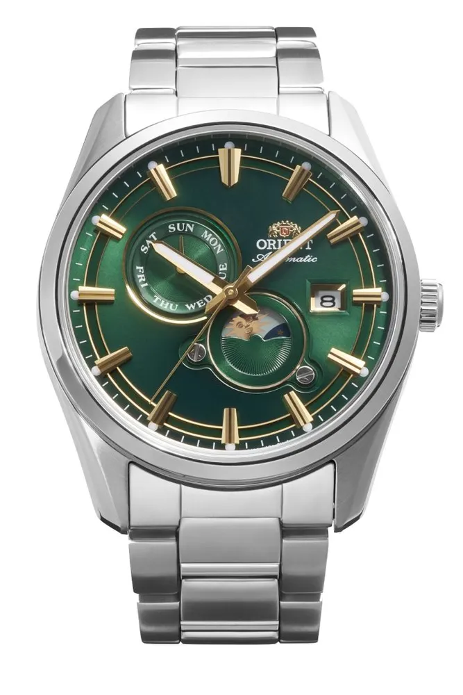 Orient Stretto Day & Night 41,50 mm Cristal Zafiro