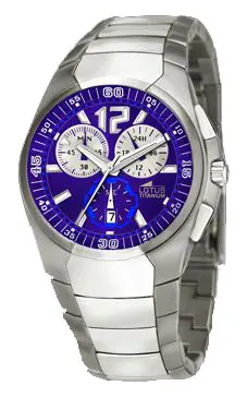 Lotus Herrenuhr aus Titan