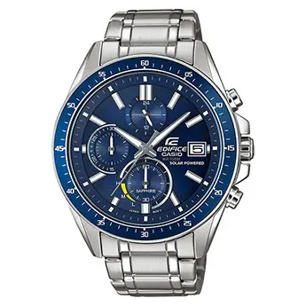 Edifice Solar Sapphire Crystal · Casio