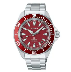 Seiko Prospex Mar Samurai Rojo 41,7 mm