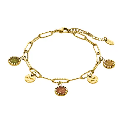 Pulsera Lotus acero de mujer