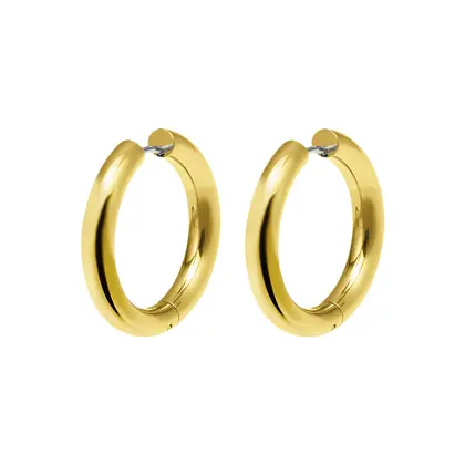 Pendientes Lotus acero de mujer